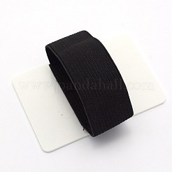アクリルまつげエクステツール  ポリエステル弾性テープ付き  長方形  ホワイト  80x55x2mm&nbsp;MRMJ-WH0065-69