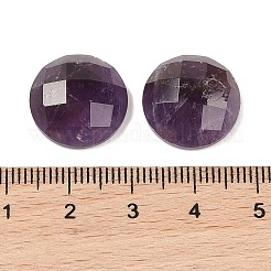天然石アメジストカボション  半円/ドーム  多面カット  16x5.5~6mm&nbsp;X-G-C146-03G