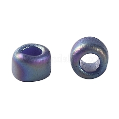 トーホーラウンドビーズ  日本製シードビーズ  （2637f）半釉レインボーネイビーブルー  15/0  1.5mm  穴：0.7mm  約2700個/9g&nbsp;LS-X-SEED-TR15-2637F