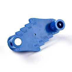 センターラインスクライバー  木工マーキングオフセットマーキングツール  ブルー  49x101x56mm&nbsp;TOOL-WH0119-38A