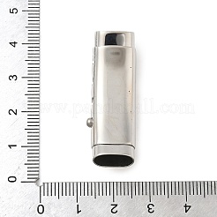 304ステンレススチール製バヨネット留め具  長方形  平らな穴  ステンレス鋼色  38.5x13.5x8mm  穴：11x5.5mm&nbsp;STAS-Z147-29P-03