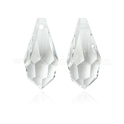 プレシオサ® クリスタルペンダント  チェコクリスタル  451 51 984 ドロップ  クリスタル00030個  15x7.5mm  穴：0.8mm&nbsp;X-PRC-PC15-00030