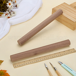 黒クルミの木製スティック  クラフトスティック  淡い茶色  300x30.5mm&nbsp;FIND-WH0366-126C