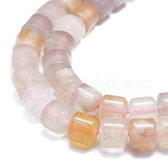 天然石桜色アゲート瑪瑙ビーズ連売り  コラム  8.5x8mm  穴：0.8mm  約60個/連  15.94''（40.5センチメートル）&nbsp;G-K245-C11-07