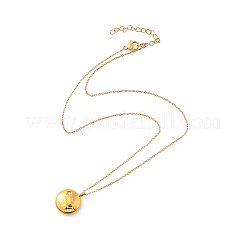 304ステンレススチールクリアキュービックジルコニア星座ペンダントネックレス  ゴールドカラー  双子座  15.75インチ（40cm）&nbsp;NJEW-R021-02G-07