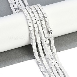 天然ホウイライトビーズ連売り  キューブ  3.5x3.5x3.5mm  穴：0.7mm  約110個/連  15.16''（38.5センチメートル）&nbsp;G-B129-A14-01