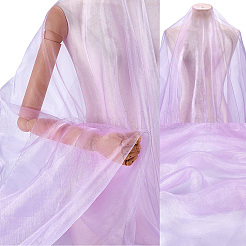 DIY クラフト用のポリエステル メッシュ生地  服飾材料  プラム  10000x1500x0.2mm&nbsp;DIY-WH0504-720A
