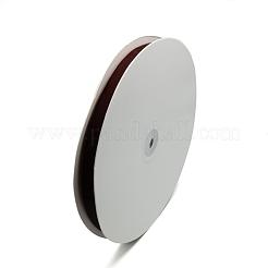 1インチの片面ベルベットリボン  ココナッツブラウン  1インチ（25.4mm）  約25ヤード/ロール（22.86メートル/ロール）&nbsp;OCOR-R019-25.4mm-208