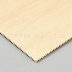 バスウッド合板  長方形  バリーウッド  200x100x1.5mm&nbsp;WOOD-WH20003-04B