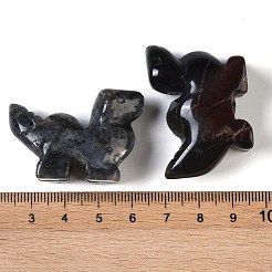 天然混合宝石恐竜の置物  自宅オフィスデスクトップ風水装飾  38~40.5x15~16x27~28.5mm&nbsp;DJEW-M015-05