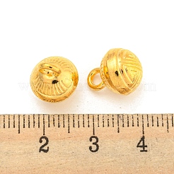 合金チャーム  カドミウムフリー＆鉛フリー  鐘  ゴールドカラー  12x10mm  穴：2.3mm  約362個/1000g&nbsp;FIND-M011-10G