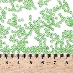 Fgb 200g 8色 12/0グレードA ラウンドガラスシードビーズ  透明色の虹  ミックスカラー  2x1.5mm  穴：0.9mm  25 G /カラー  約13300個/箱&nbsp;SEED-JP0010-01-2mm