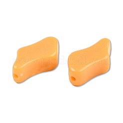 不透明なアクリルビーズ  ナゲット  砂茶色  21x13x7mm  穴：1.6~1.8mm  約450個/500g&nbsp;SACR-N017-04H