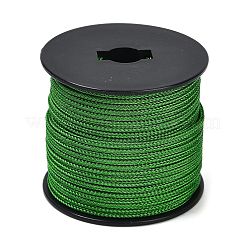 編んだ丸鋼線  DIYブレスレット用  ライムグリーン  3.2mm&nbsp;OCOR-D300-08