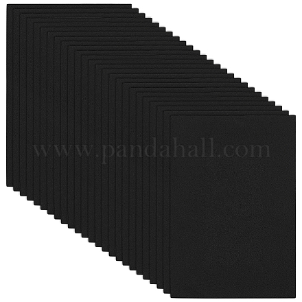エヴァ発泡シート  長方形  ブラック  223x152x4.5mm&nbsp;AJEW-WH0650-91-1