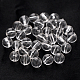 アクリルビーズ  ラウンド  トランスペアレント  10mm  穴：1.5mm  約880個/500g&nbsp;PL526-1