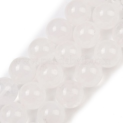 天然石クオーツクリスタルビーズ連売り  水晶  ラウンド  16~16.5mm  穴：1.6mm  約24~25個/連  15.35~15.94インチ（39~40.5cm）&nbsp;G-L648-A01-16mm