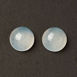 天然石マレーシアジェイドカボション  半円  8x4~4.5mm&nbsp;G-G994-J04-02