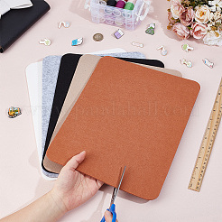 5色フェルトボード5枚  長方形  ミックスカラー  320x249x3mm  1pc /カラー&nbsp;DIY-BC0016-77B