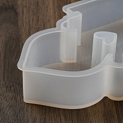 デコレーション DIY シリコン型  レジン型  UVレジン用  エポキシ樹脂工芸品作り  城  130x103x26mm  内径：82x97mm&nbsp;DIY-K077-01E