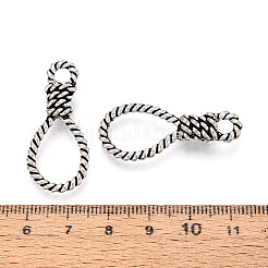 合金のチベット風チャーム  ランプ電球チャーム  アンティークシルバー  36~36.5x16x6.5mm  穴：4mm&nbsp;TIBEP-T054-19AS