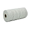 Cotton String Threads, Macrame Cord, Decorative String Threads, for DIY Crafts, Gift Wrapping and Jewelry Making, White, 4mm, about 109.36 Yards(100m)/Roll
