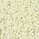 ガラスシードビーズ  セイロン  ラウンド  緑黄  12/0  2mm  穴：1mm  約30000個/ポンド&nbsp;SEED-A011-2mm-152-3