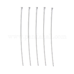 鉄平頭ピン  ニッケルフリー  銀  50x0.8mm  ヘッド：2mm