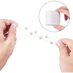ラウンドポリエステルワックスコード  ツイストコード  ホワイト  0.5mm  約106m /ロール&nbsp;YC-PH0002-04A-0.5mm