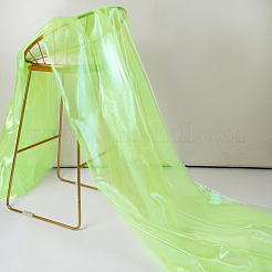 レーザーナイロン生地  服装アクセサリー  緑黄  1500~1540x0.1mm&nbsp;DIY-WH0816-065A