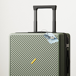 合成皮革の荷物タグ  鉄製の留め具とカード付き  旅行IDラベル  スーツケース名札  長方形  ライトグレー  129x70x3mm&nbsp;AJEW-WH0678-88C