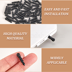 300個 3色プラスチック製携帯用防塵プラグ  ミックスカラー  16mm  100個/カラー&nbsp;FIND-CN0001-97