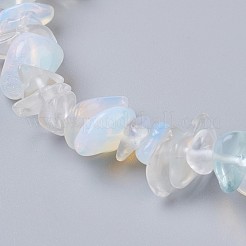 オパールストレッチブレスレット  ナゲット  2-1/8インチ（5.5cm）&nbsp;BJEW-JB03681-08