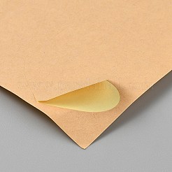 長方形の紙の書き込み可能な空白のステッカー  長方形の自己粘着デカール  黒板用  ナバホホワイト  267x216x0.2mm&nbsp;STIC-WH20002-37