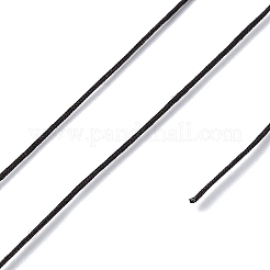 ナイロン編みコード  ジュエリー製作やマクラメ工芸用の中国結び紐  ココナッツブラウン  0.4mm  約28~30m /ロール&nbsp;X1-NWIR-C003-02F