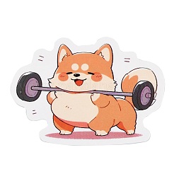 漫画動物紙粘着絵ステッカー50枚  水筒用  ラップトップ  荷物  カップ  コンピューター  携帯電話  スケートボード  ギターのステッカーの装飾  ミックスカラー  52~56x51~54x0.1mm  50個/セット&nbsp;STIC-C010-07