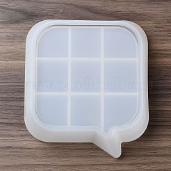 DIYシリコン収納型  デコレーションメイキング  レジン型  UVレジン用  エポキシ樹脂ジュエリー作り  正方形  160x144x39mm&nbsp;SIMO-H017-02C