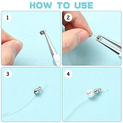 20 個の真鍮ボールチープ  カロット終了  プラチナ  6x4mm  穴：1.5mm&nbsp;KK-FS0002-18P
