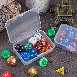 プラスチックビーズ収納ケース  直方体の  透明  8.8x5.8x2cm  12pc  カートン：20x13x8cm&nbsp;CON-BC0004-11
