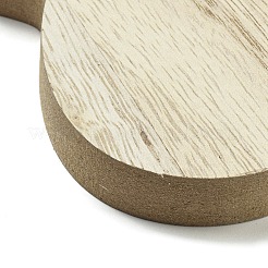 6種類の木製カップマット2枚  コースター  スクエア＆バタフライ  パパイヤホイップ  155x202x12.3mm  3個/スタイル&nbsp;DIY-XCP0003-35