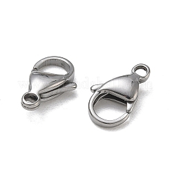 304ステンレススチール製ロブスタークロウ留め金  ステンレス鋼色  15x9x4mm  穴：1.9mm  約43個/袋&nbsp;SA-CBAF1D5-25P-E