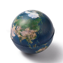 Pu プラスチック模造太陽系惑星セット  科学の学習と教育のおもちゃ  ラウンド  ミックスカラー  60~73mm  13個/セット&nbsp;DIY-WH0030-95