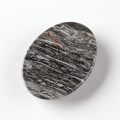 天然クレイジーアゲートオーバルカボション  18x13x5mm&nbsp;X-G-J329-08-13x18mm