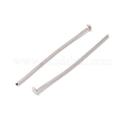 鉄平頭ピン  カドミウムフリー＆鉛フリー  プラチナ  20ゲージ  35x0.75~0.8mm  ヘッド：2mm&nbsp;IFIN-FS0001-30C