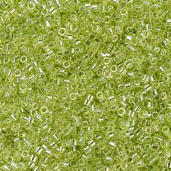 MIYUKIデリカビーズ  シリンダー  日本製シードビーズ  11/0  （db1888)透明チャート再利用光沢  1.3x1.6mm  穴：0.8mm  約10000個/袋  50 G /袋&nbsp;SEED-X0054-DB1888