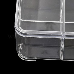 プラスチックビーズ収納ケース  ボックス  透明  29x16.5x4.7cm&nbsp;CON-S015