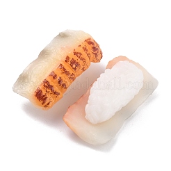 人工プラスチック刺身モデル  模造食品  ディスプレイ装飾用  うなぎ寿司  カラフル  54x27x20mm&nbsp;DJEW-P012-05