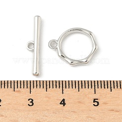 合金マンテル  カドミウムフリー＆鉛フリー  ラックめっき  リング  プラチナ  リング：16x13x2.5mm  穴：1.5mm  バー：5x20x2.5mm  穴：1.5mm&nbsp;FIND-B047-19P