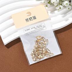 シェグレース ブラス スナップオン ベイル  ニッケルフリー  18KGP本金メッキ  8.5x3x4mm&nbsp;XGRQ29225-388G