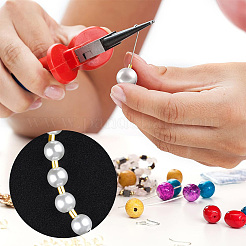 真鍮製つぶし玉カシメ玉  ニッケルフリー  チューブ  18KGP本金メッキ  2x2mm  穴：1.5mm  1000個/箱&nbsp;KK-AR0003-79